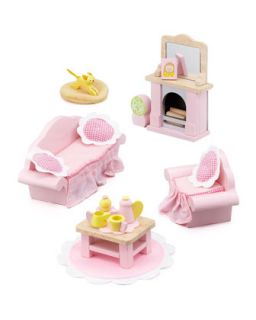 Rosebud Sitting Room Dollhouse Furniture   Le Toy Van   No color