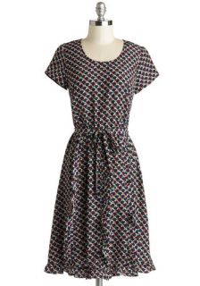 Quintessential Quatrefoil Dress  Mod Retro Vintage Dresses