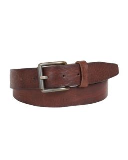 Mens Willard Leather Belt, Brown   Will Leather Goods   Brown (42)