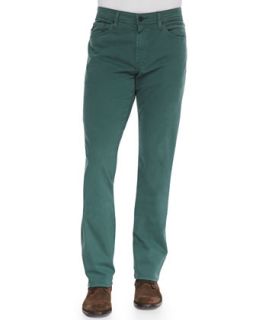 Mens Protege Faded Twill Pants, Glade Green   AG Adriano Goldschmied   Green