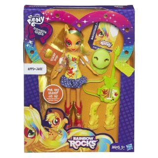 My Little Pony Equestria Girls Applejack Doll with Guitar Toys & Games