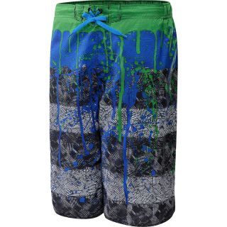 LAGUNA Boys Drip Boardshorts   Size 18/20, Turquoise
