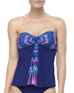 Womens Colorful Strapless Tankini Top   Gottex   Candy multicolor (6)