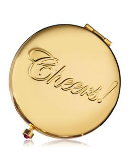 Limited Edition Golden Celebration Powder Compact   Estee Lauder   Gold