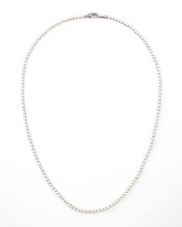 Pearl Necklace, 36L   Lagos   Silver