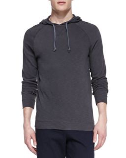 Mens Jersey Flame Pullover Hoodie, Gray   Vince   Gray (LARGE)