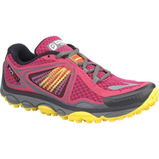 BROOKS Womens PureGrit 3 Trail Running Shoes   Size 7b, Sangria Cherry