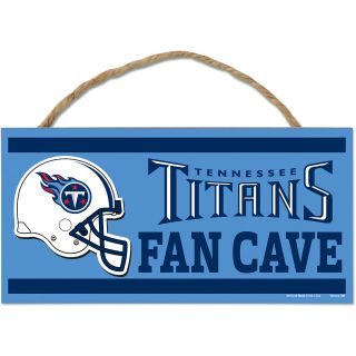 Wincraft Tennessee Titans 5X10 Wood Sign with Rope (83061013)