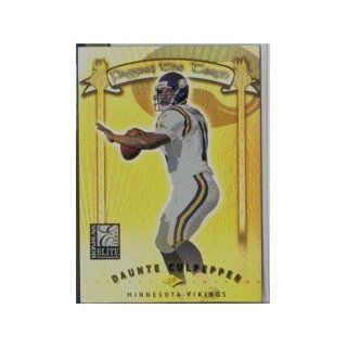 2001 Donruss Elite Passing the Torch #PT6 Daunte Culpepper /1000 at 's Sports Collectibles Store