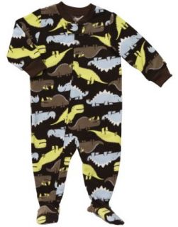 Carter's Toddler Footed Fleece Sleeper   Dinosaur Print 3T Clothing