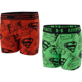 UNDER ARMOUR Boys Alter Ego Superman Boxer Briefs   2 Pack   Size Small, Noise