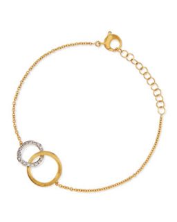 Jaipur 18k Gold Diamond Link Bracelet   Marco Bicego   Gold (18k )