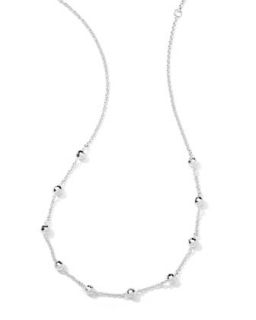 Mini Hammered Ball Necklace   Ippolita   Silver