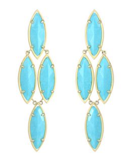 Arminta Drop Earrings, Turquoise   Kendra Scott   Turquoise