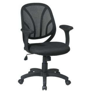 Office Star Work Smart Mid Back Managerial Chair EM20522 3