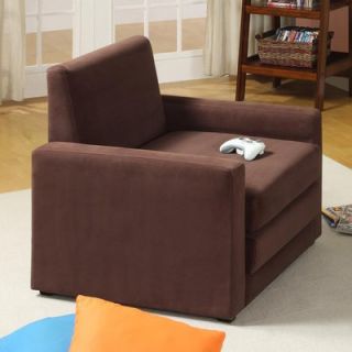 DHP Single Chair Sleeper 3333296 Color Brown