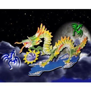 Illuminated 3D Puzzle Dragon 