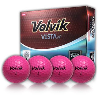 Volvik Vista iV 4pc Golf Balls, Pink (7113)