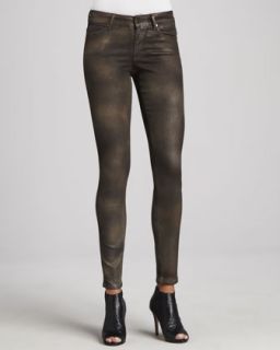 Womens Peace Shimmer Skinny Jeans   CJ by Cookie Johnson   Bronze (24/2)