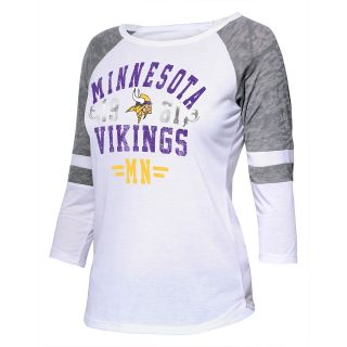 Touch By Alyssa Milano Womens Minnesota Vikings Stella T Shirt   Size L