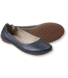 Womens Indispensable Skimmers, Embossed Flat