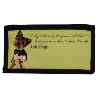 A Dog Loves You More Than Himself Quote Checkbook Cover  Appointment Book And Planner Covers 