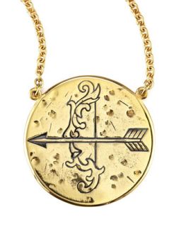 Astrology Necklace, Sagittarius   Amy Zerner   Gold