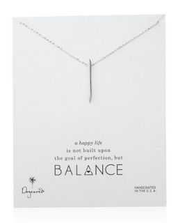 Balance Spiky Spear Necklace, Sterling Silver   Dogeared   Silver