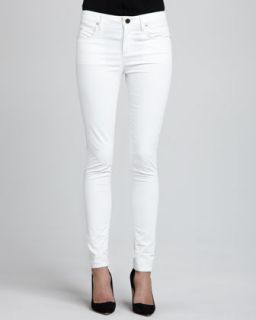 Womens Billy Skinny Cord Pants   Theory   White (24)