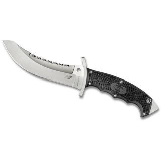 Spyderco Warrior Black FRN H 1 Plain Spyder Edge Knife (650354)