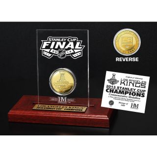 The Highland Mint LA Kings 2014 Stanley Cup Champions Gold Coin & Engraved