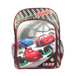 Disney/pixar Cars "Start Your Engines" Checkered Backpack Toys & Games