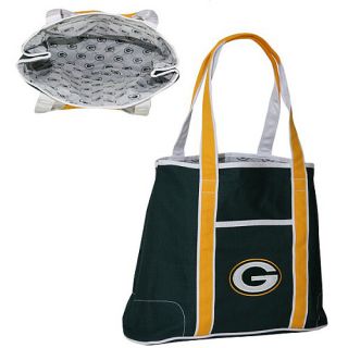 Concept One Green Bay Packers Team Color Hampton Durable Canvas Logo Tote