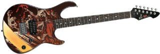Peavey Walking Dead Rockmaster Electric Guitar Dead Zombies Musical Instruments