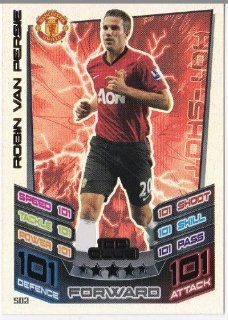 Match Attax 2012/2013 Robin Van Persie Hundred 100 Club Manchester United 12/13 Toys & Games