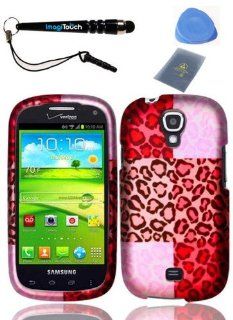 IMAGITOUCH(TM) 4 Item Combo (Stylus Pen, ESD Shield Bag, Pry Tool, Phone Cover) For SAMSUNG Galaxy Stratosphere II i415(Verizon) Snap On Hard Plastic Rubberized Case Cover Phone Protector Faceplate   Exotic Cheetah Cell Phones & Accessories