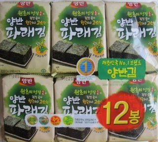 Dongwon Seasoned Green Laver (Seaweed), 0.17 Ounce (Pack of 24)  Sea Vegetables  Grocery & Gourmet Food