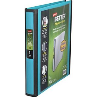 1 Better View Binder with D Rings, Teal
