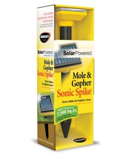 Sweeneys Solar Sonic Spike Mole and Gopher Repellent   Wildlife & Rodent Control