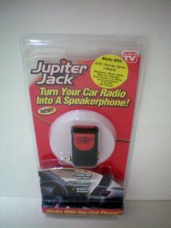 Jupiter Jack    Turn Your Car Radio Into a Speakerphone Works with AT&T, Verizon, Sprint, T Mobile, Blackberry, iPhone, Nokia, Motorola, Samsung, Sony Ericsson, LG, Nextel, Sanyo and Kyocera & All Other Cell Phones    Easily talk and drive    Adap
