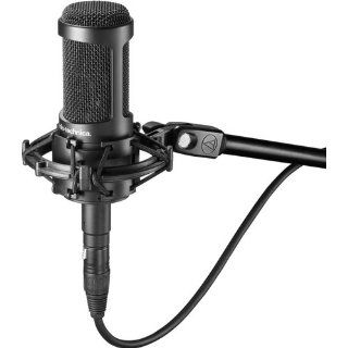 Audio Technica AT2035 Large Diaphragm Studio Condenser Microphone Musical Instruments