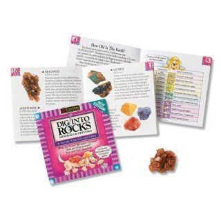 Dig Into Rocks   Minerals and Crystals book for children Toys & Games