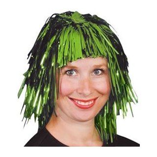 Just For Fun Green Tinsel Wig Toys & Games