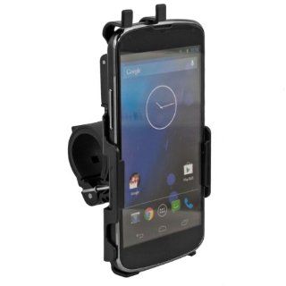 Bicycle mount for LG Google Nexus 4   keeps your mobile phone positioned securely Cell Phones & Accessories
