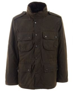 Barbour Waxed Cotton Military style Jacket
