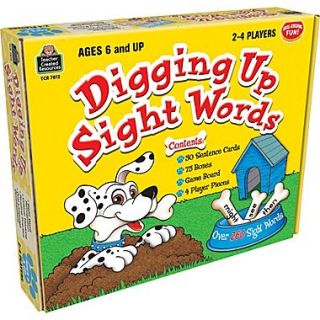Teacher Created Resources Digging Up Sight Words Game, Grades Kindergarten 3rd