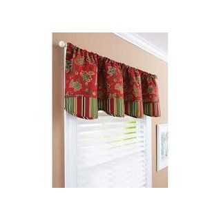 Better Homes and Gardens Stripes & Blooms Valance  