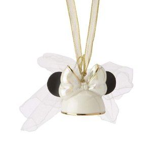 Lenox Bridal Minnie Mouse Ears, Christmas Ornament   Decorative Hanging Ornaments