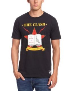 The Clash Know Your Rights Official Mens New Black T ShirtAll Sizes Clothing