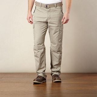 Mantaray Natural zip off leg cargo trousers